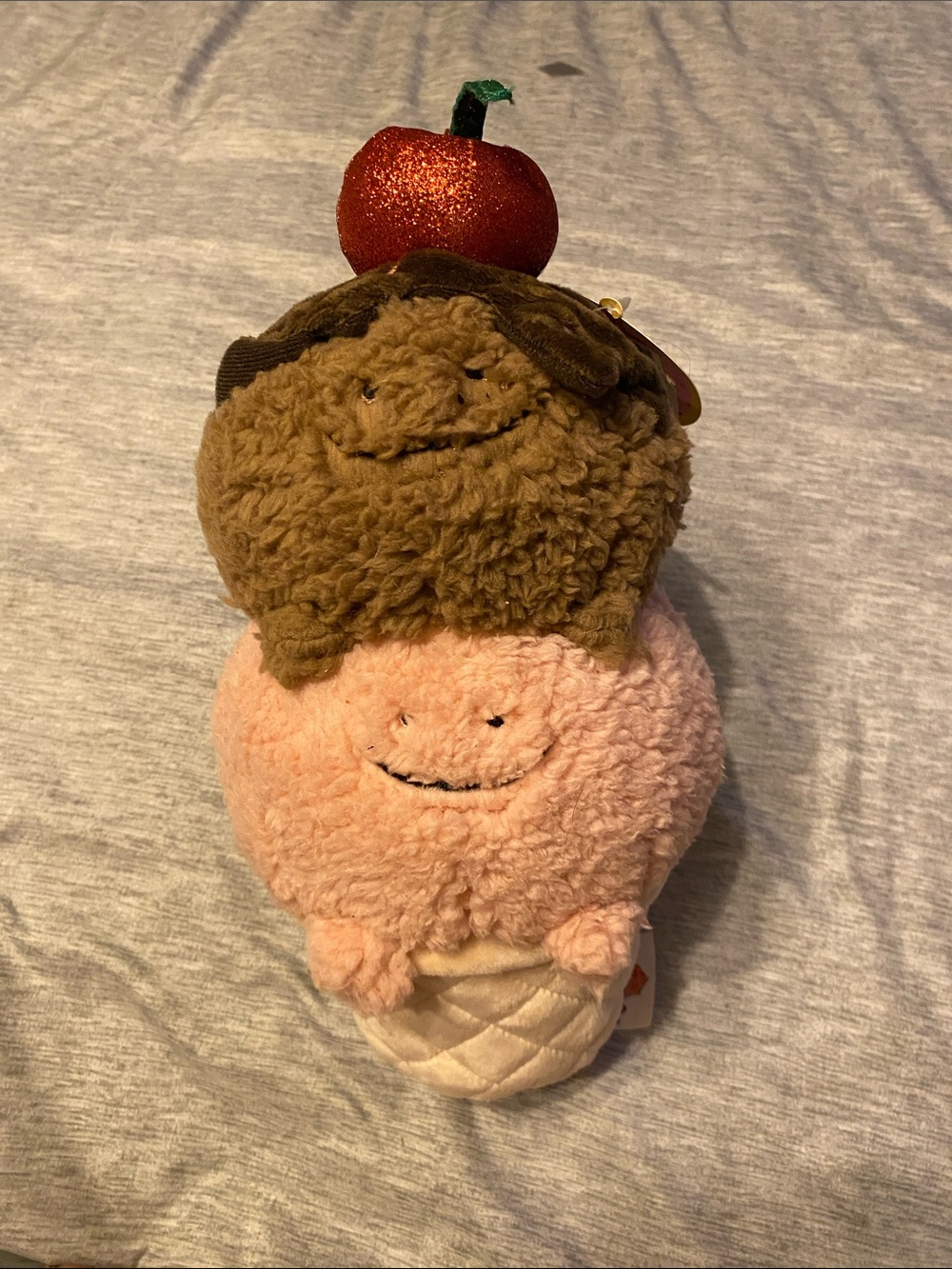 Geoffrey's Toy Box 12" Tasties Plush Ice Cream Cone Stuffed Toy NWT